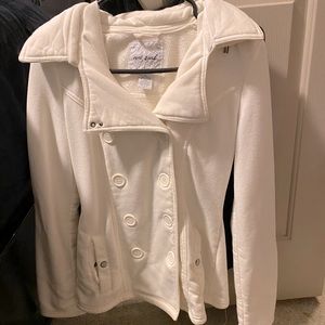 White button up jacket